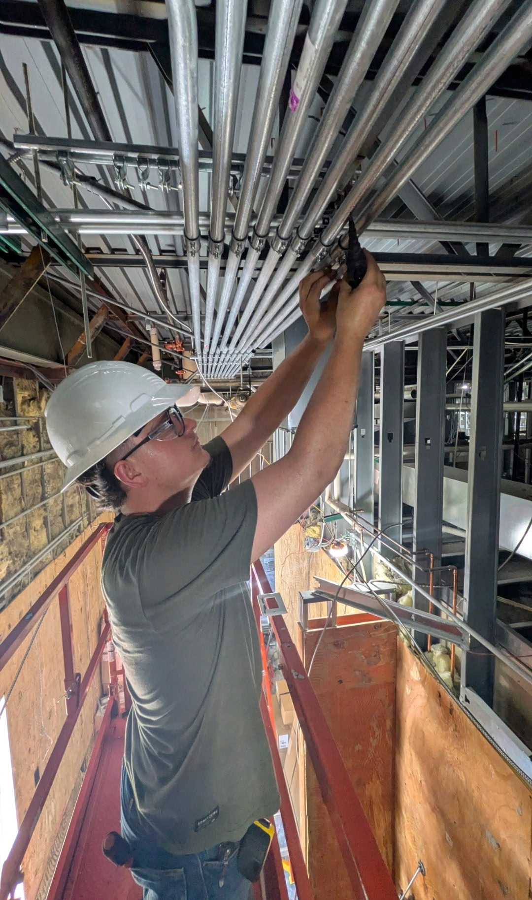 Commercial electrical build-out completed by Pony Electric